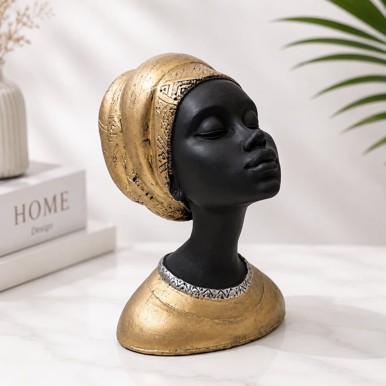 Bust Dekorativ -  Black Gold