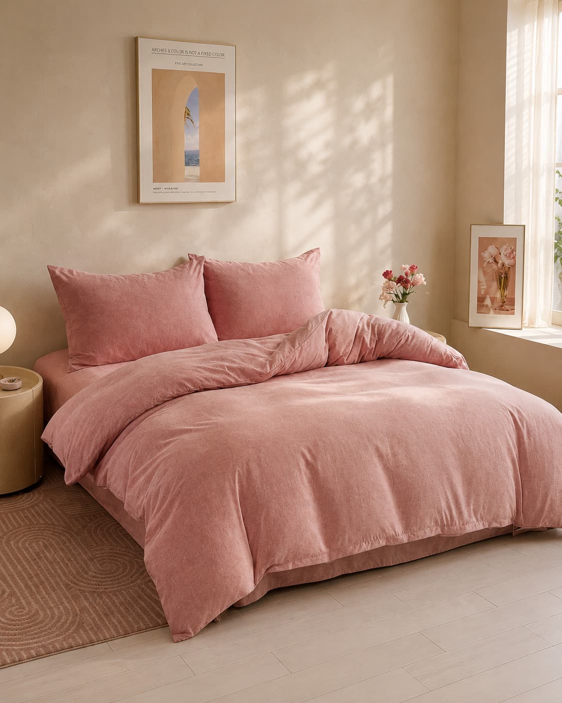 Set Çarçafësh për 2 Persona – 200x230 cm | 1+1 Gratis