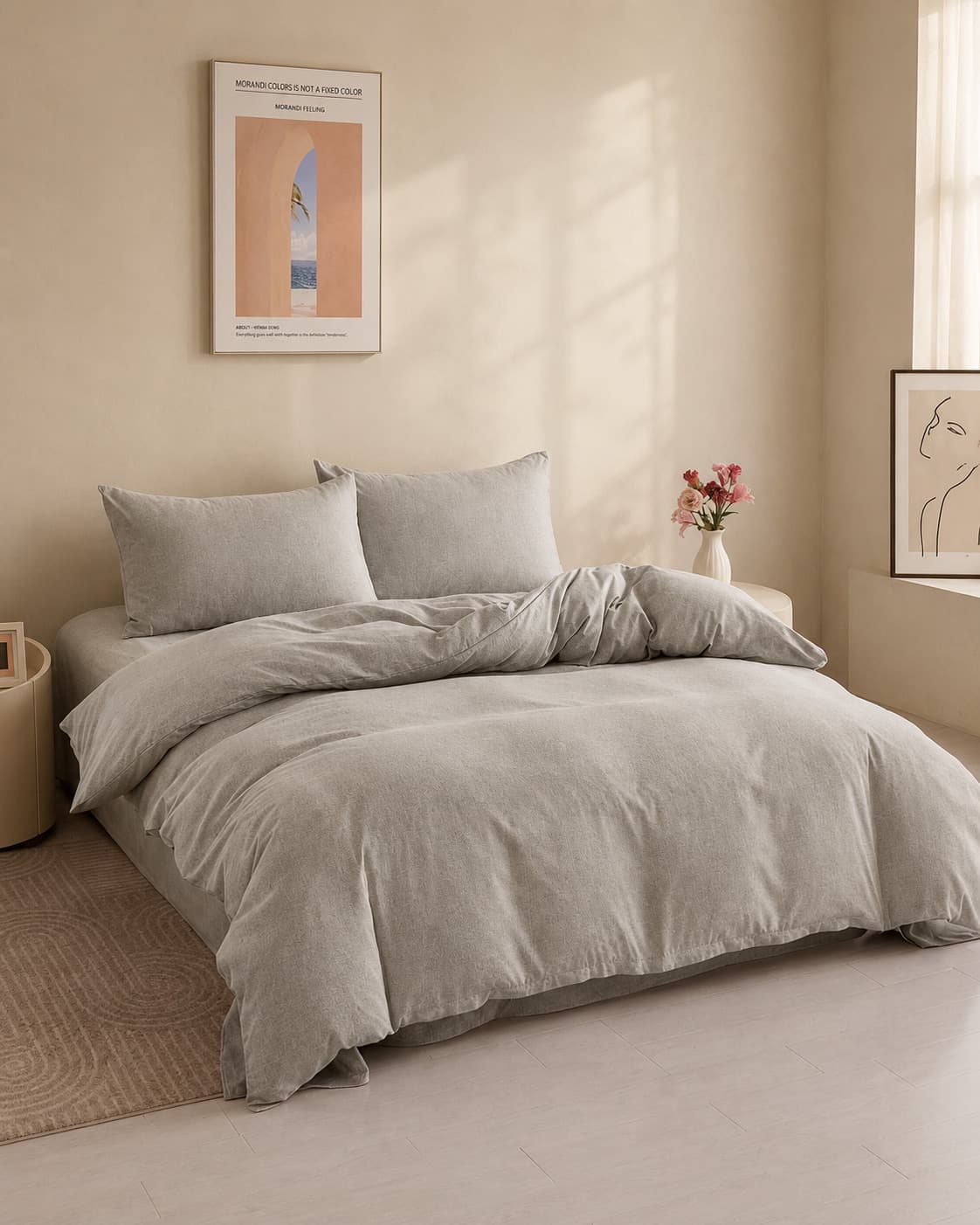 Set Çarçafësh për 2 Persona – 200x230 cm | 1+1 Gratis