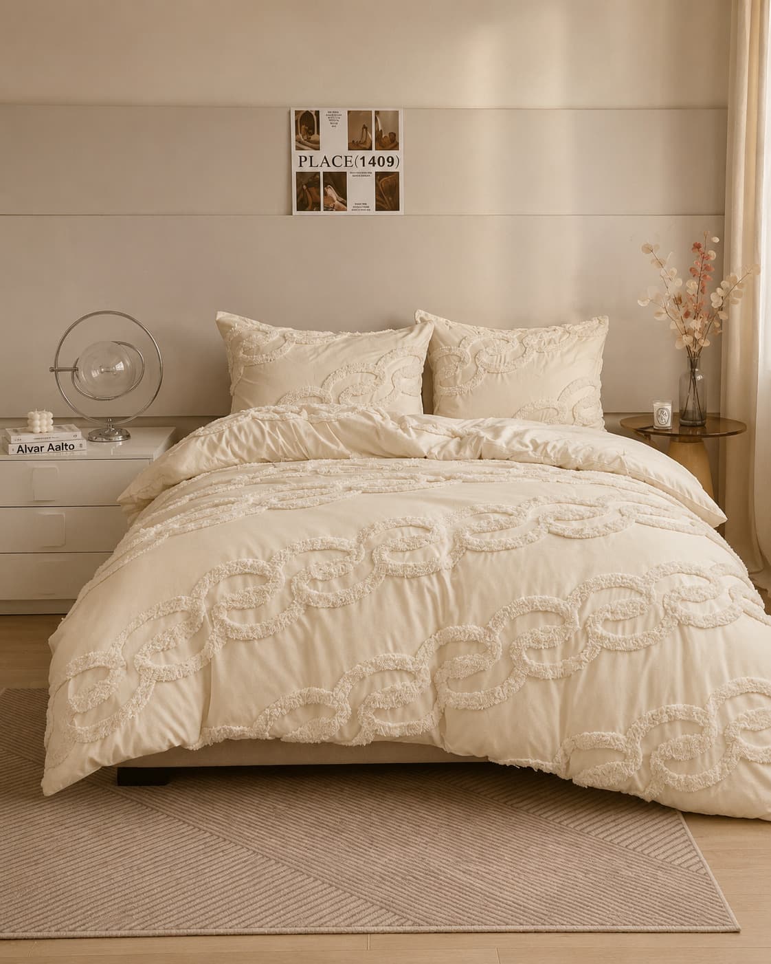 Set Çarçafësh për 2 Persona – 200x230 cm | 1+1 Gratis