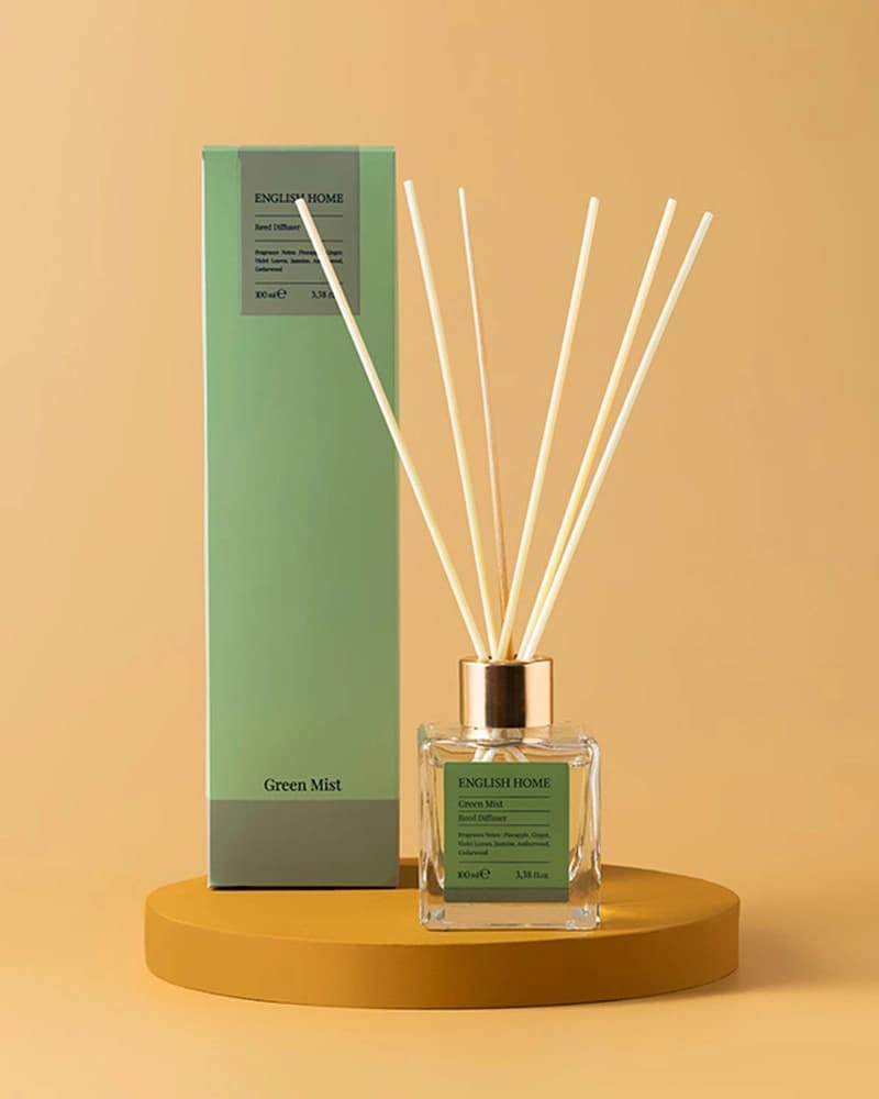 Aromë Dhome me Shkopinj - Green Mist