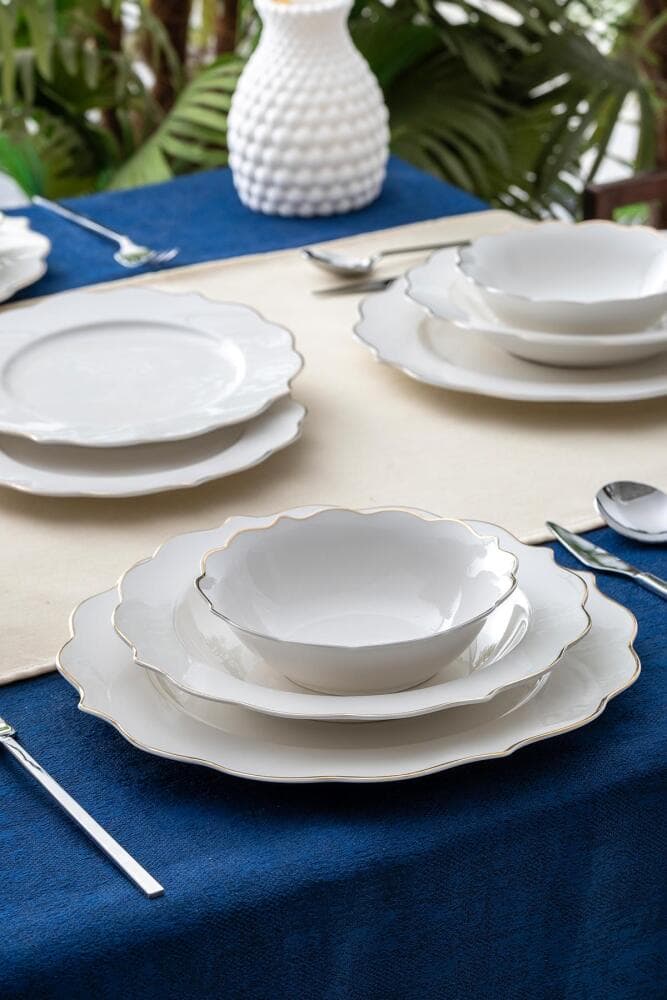 Acar Karmen Gold – Set Pjata Porcelani