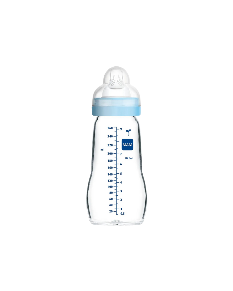 MAM FEEL GOOD GLASS BOTTLE 260ML 638053