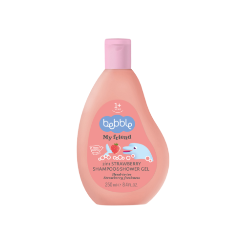 BEBBLE 2IN1 STRAWBERRY SHAMPOO & SHOWER GEL 250ML