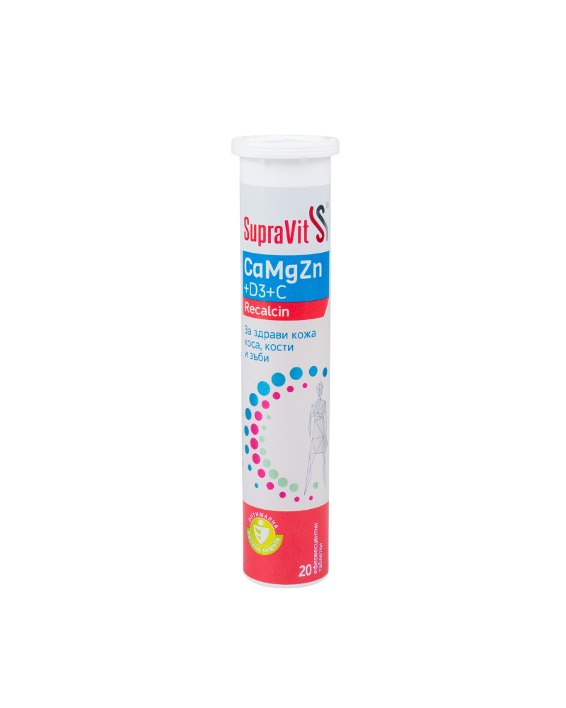 CALCIUM MAGNESIUM ZINC+D3+VIT C A20 EFF