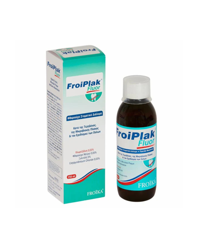 FROIPLAK FLUOR SOL 250ML