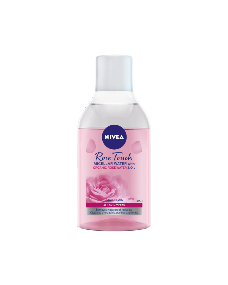 82366 NIVEA MICELLAR WATER WITH ORGANIC ROSE WATER 400ML