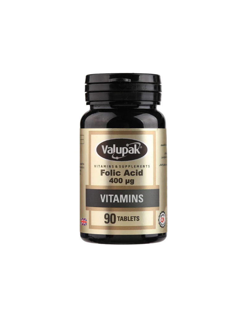 VALUPAK FOLIC ACID 400MCG A90 TBL