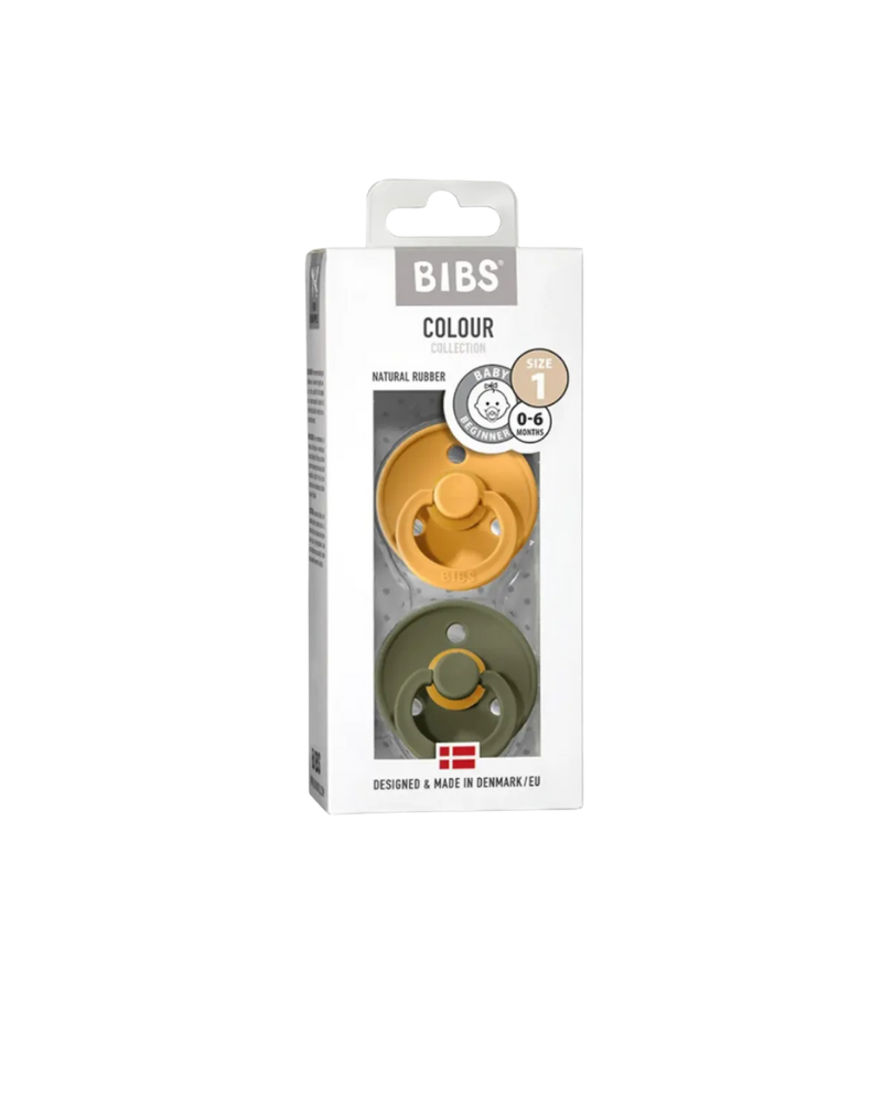 BIBS 110273 – SIZE 1 HONEY/OLIVE