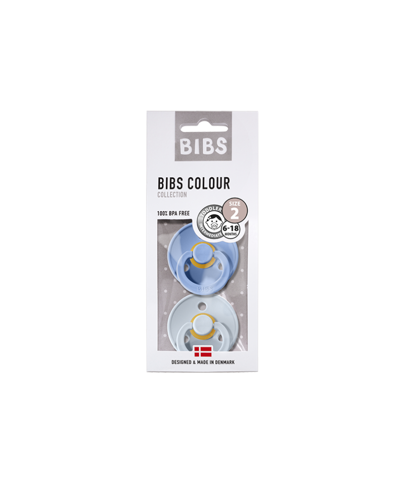 BIBS 120214 SIZE 2 blue/babyblue