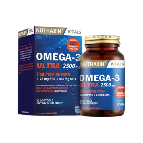 N.8217 NUTRAXIN OMEGA 3 ULTRA 2500MG A30 SOFTGEL