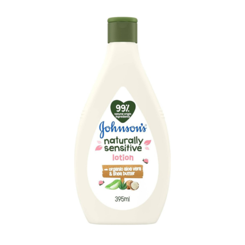 JOHNSON NATURALLY SENSITIVE LOTION 395ML