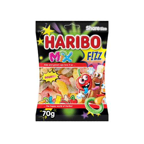 HARIBO 70GR FIZZ MIX