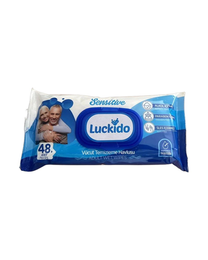 PUFFIX ADULT BODY CLEANING WET WIPES A48 PCS