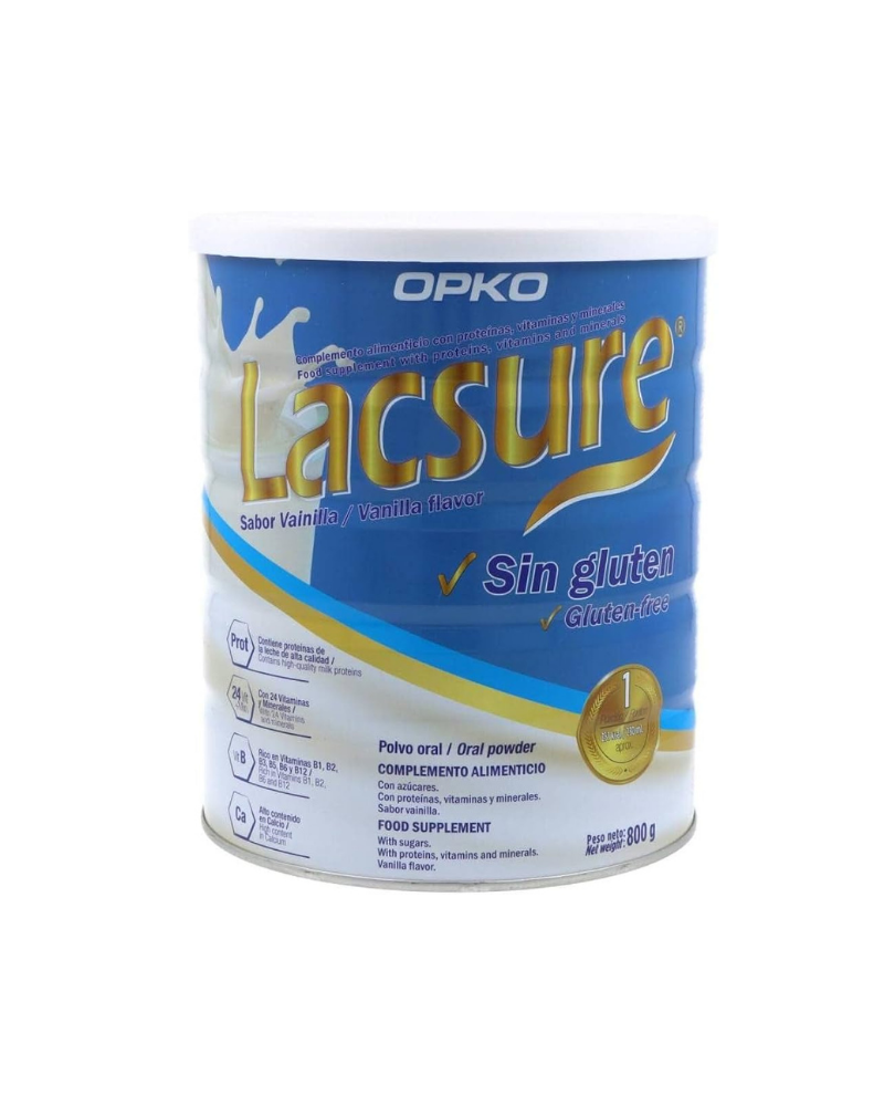 LACSURE VANILLA 800GR