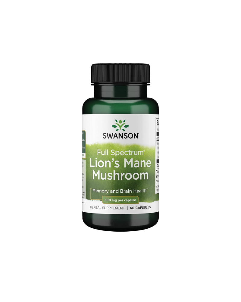 FLL SPC LION’S MANE MSHRM 500MG A60