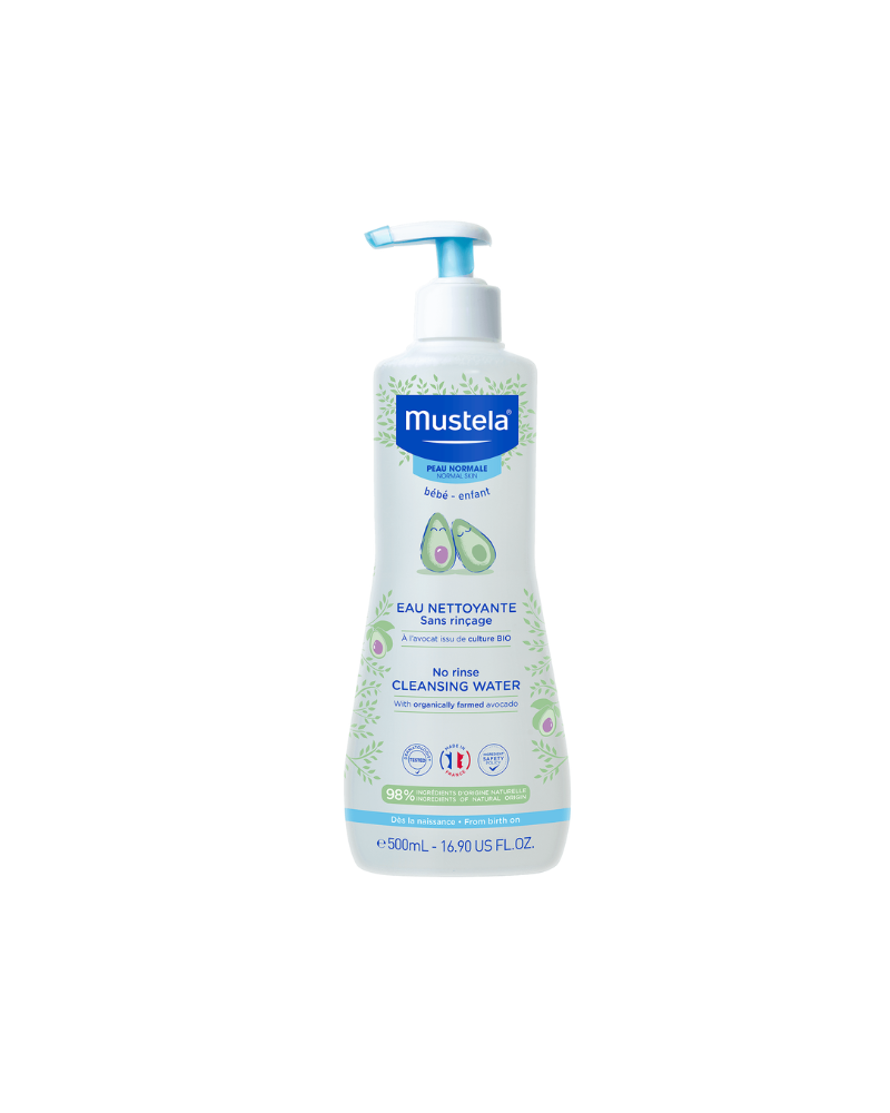 MUSTELA NO RINSE CLEANSING WATER 500ML-6027