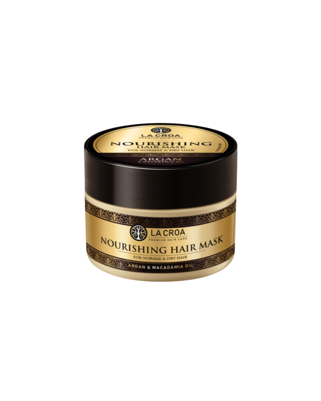LA CROA NOURISHING HAIR MASK 200ML ARGAN & MACADAMIA OIL