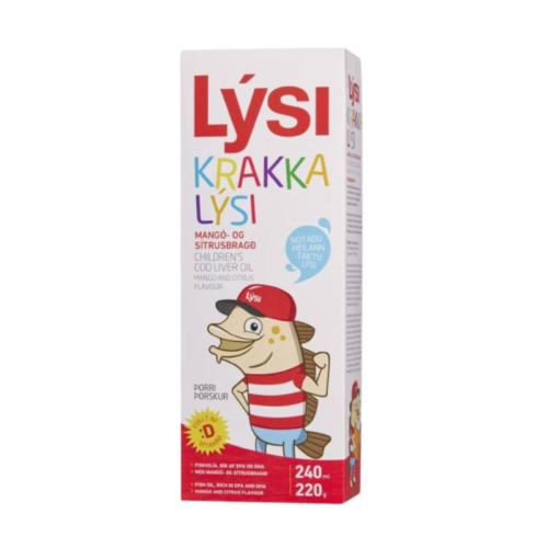 LYSI CHILDREN COD LIVER OIL MANGO 240 ML SIRUP