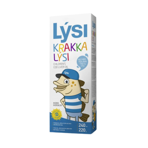 LYSI CHILDREN COD LIVER OIL NATURAL 240 ML