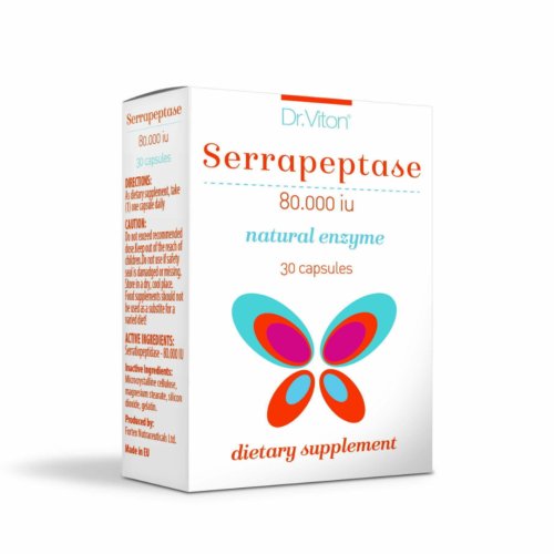 SERRAPEPTAZE A 30 CAPS 80.000IU
