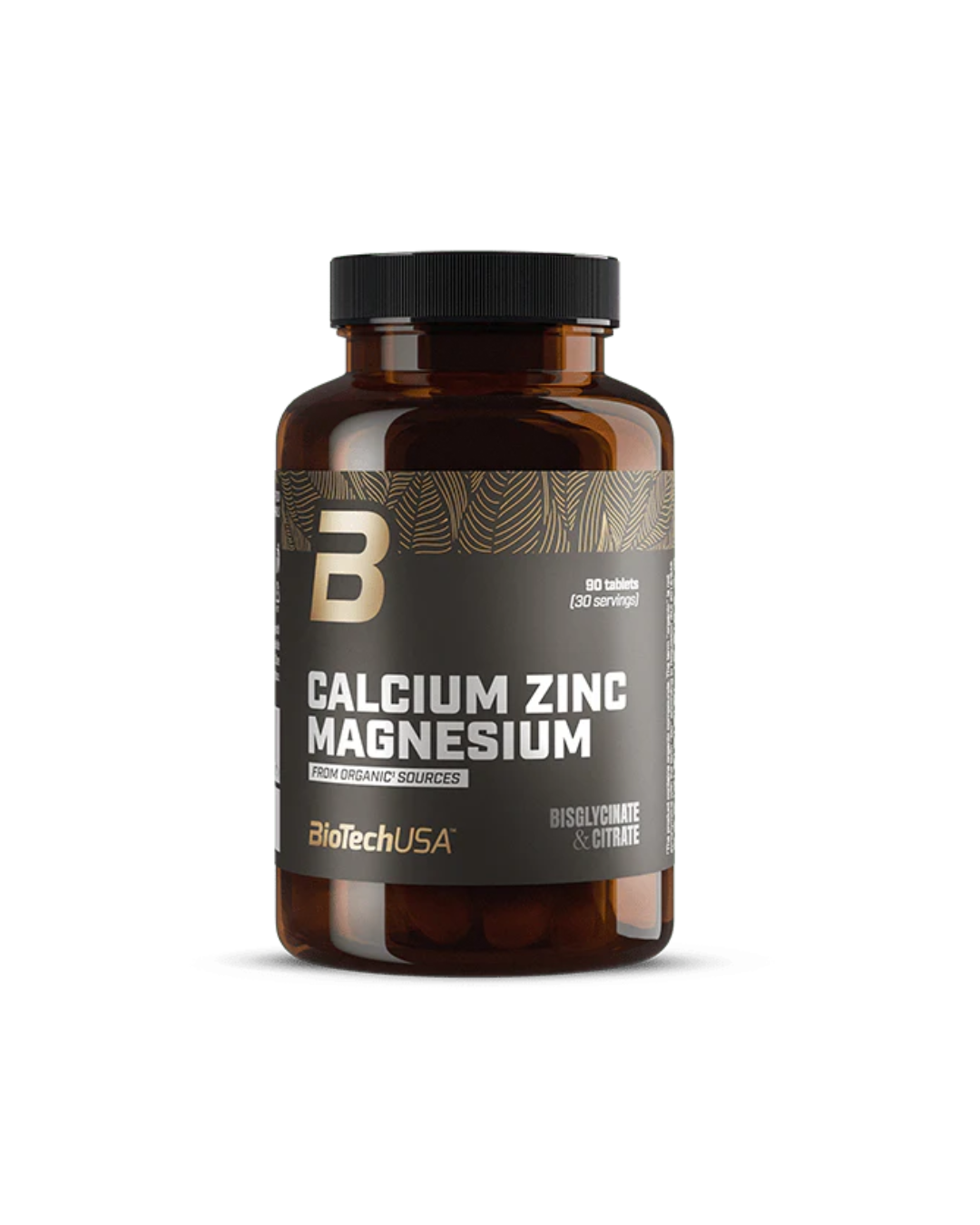 Calcium Zinc Magnesium from organic sources 90 tbl