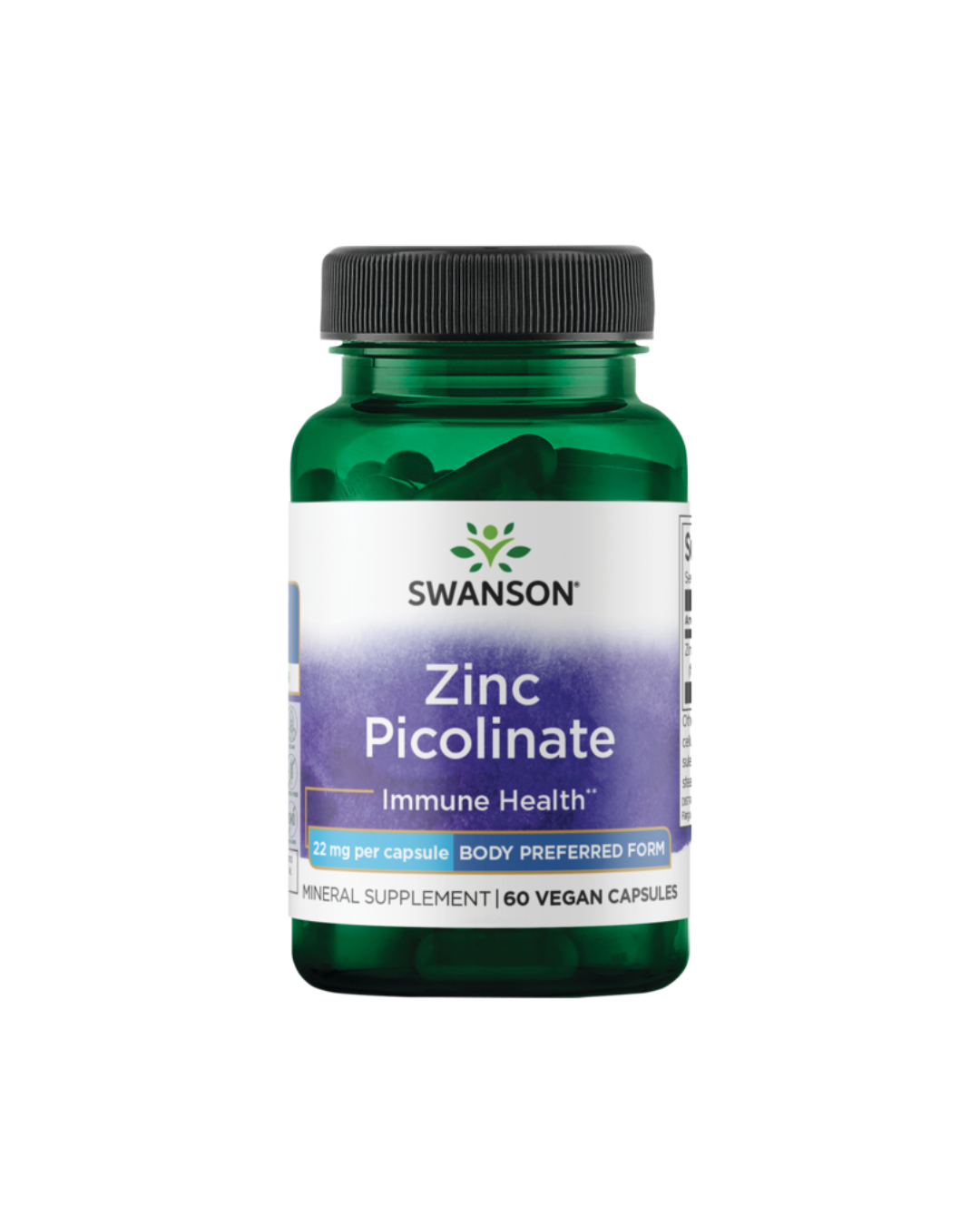 ZINC PICOLINATE 22MG 60 CAPS