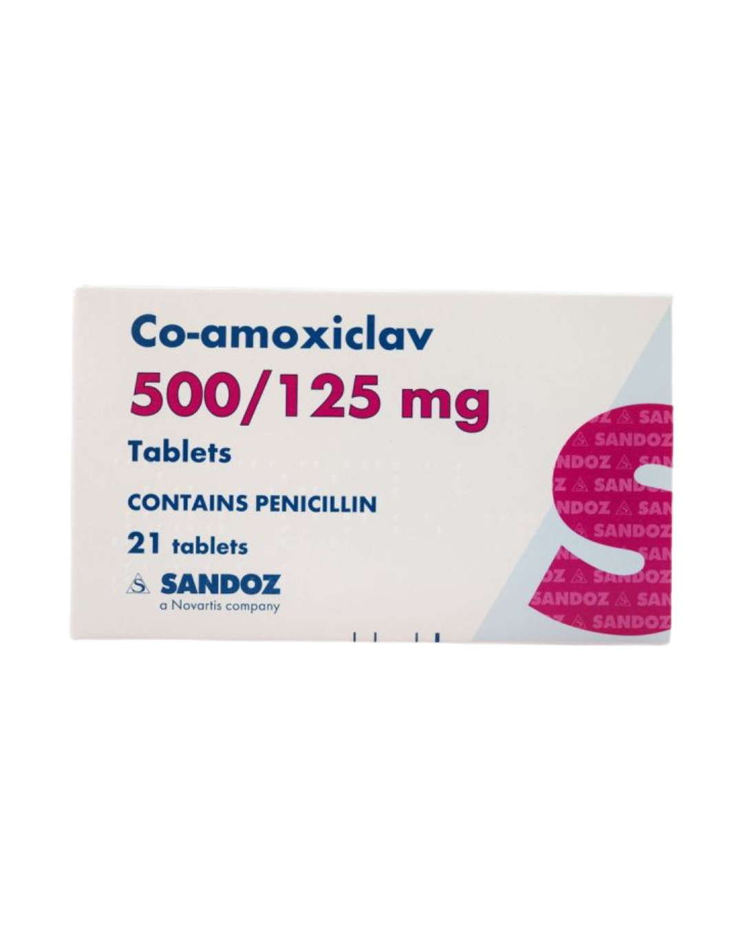 CO-AMOXICLAV 500MG/125MG A15 TAB B&B