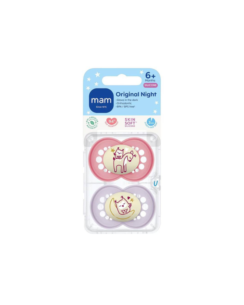 868238 MAM SOOTHERS NIGHT 2-2-6M