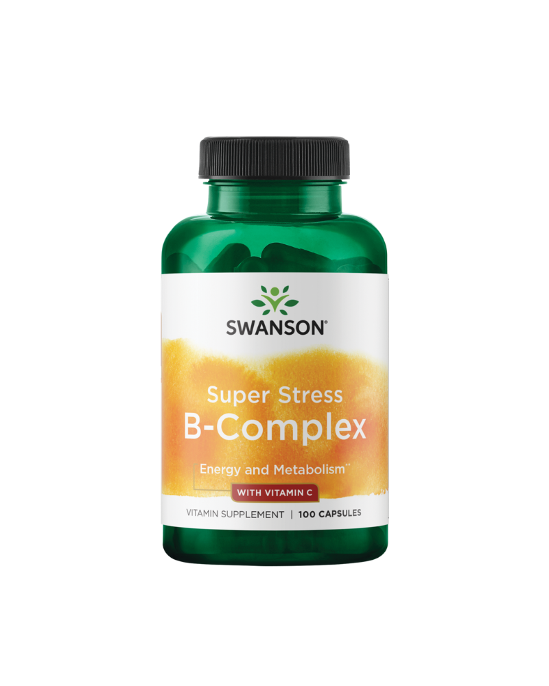 SUPER STRESS B COMPLEX+VITAMIN C CPS A 100
