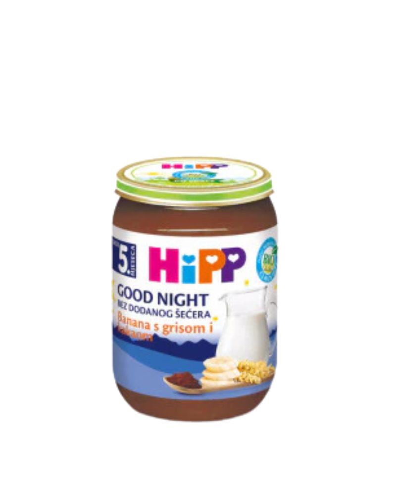 5513 HIPP PURE QUMESHTI KAKAO DHE BANANE 190G